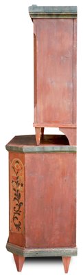 Red Painted Tyrolean Credenza-BGS-1077901