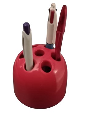 Red Pencil Holder Dedalino by Gismondi for Artemide, 1960s-LLP-1431171