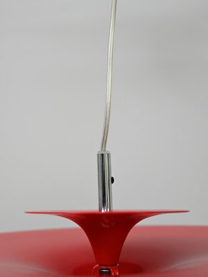 Red Pendant Lamp, 1990s-QWP-2035582