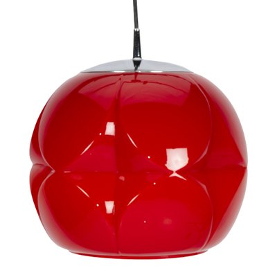 Red Pendant Lamp from Peill & Putzler-XMR-1304843