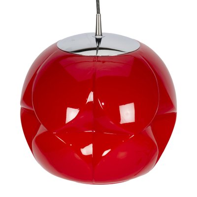 Red Pendant Lamp from Peill & Putzler-XMR-1304843