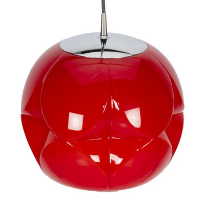 Red Pendant Lamp from Peill & Putzler-XMR-1304843