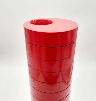 Red Pluvium Umbrella Stand by Giancarlo Piretti for Anonima Castelli-PCO-1807608