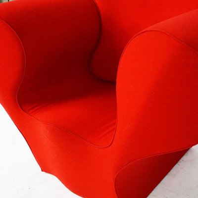 Red Soft Easy Chair by Ron Arad for Moroso, 1990s-MH-1652290