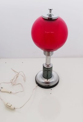 Red Sphere Table Lamp-LLP-1355234