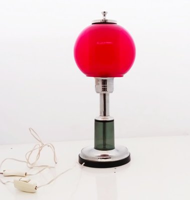 Red Sphere Table Lamp-LLP-1355234