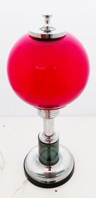 Red Sphere Table Lamp-LLP-1355234