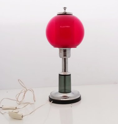 Red Sphere Table Lamp-LLP-1355234