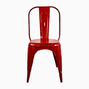 Red Steel Coffee Chairs from Tolix-LCQ-1175793