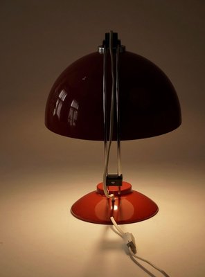 Red Table Lamp, 1970s-BAF-763487