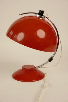 Red Table Lamp, 1970s-BAF-763487