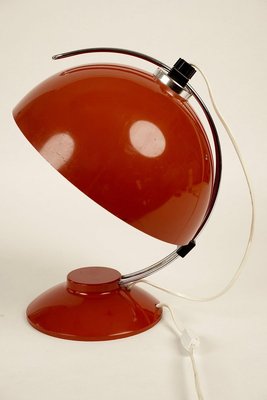 Red Table Lamp, 1970s-BAF-763487