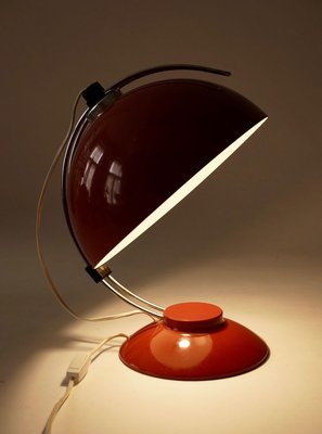 Red Table Lamp, 1970s-BAF-763487