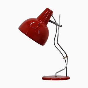 Red Table Lamp by Josef Hurka for Lidokov, Czechoslovakia, 1970s-TZ-654717