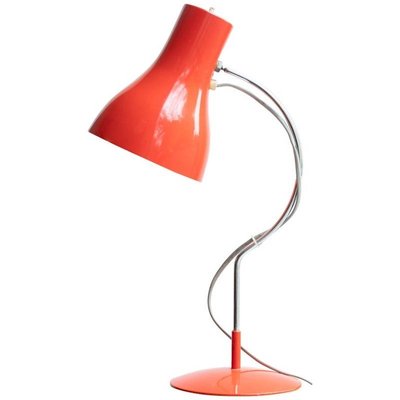 Red Table Lamp by Josef Hurka for Napako, 1960s-HYJ-829653