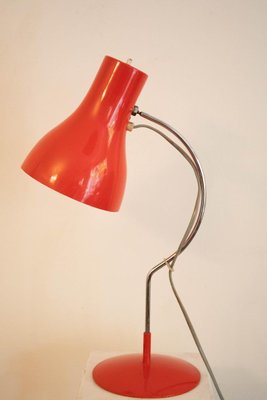 Red Table Lamp by Josef Hurka for Napako, 1960s-HYJ-829653