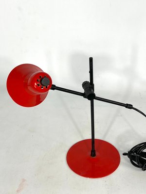 Red Table Lamp from Veneta Lumi, Italy, 1970s-OT-1306144