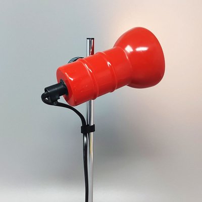 Red Table Lamp from Veneta Lumi, Italy, 1970s-QGR-932889