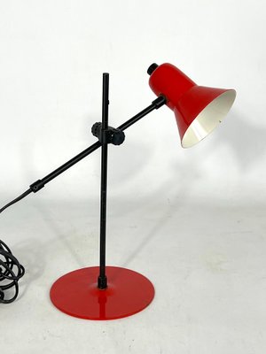 Red Table Lamp from Veneta Lumi, Italy, 1970s-OT-1306144