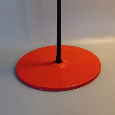 Red Table Lamp from Veneta Lumi, Italy, 1970s-QGR-1435817