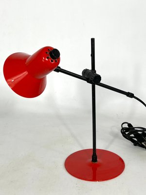 Red Table Lamp from Veneta Lumi, Italy, 1970s-OT-1306144