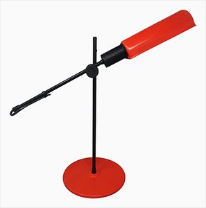 Red Table Lamp from Veneta Lumi, Italy, 1970s-QGR-1435817