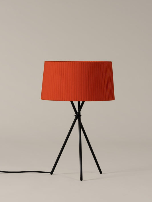 Red Trípode M3 Table Lamp by Santa & Cole