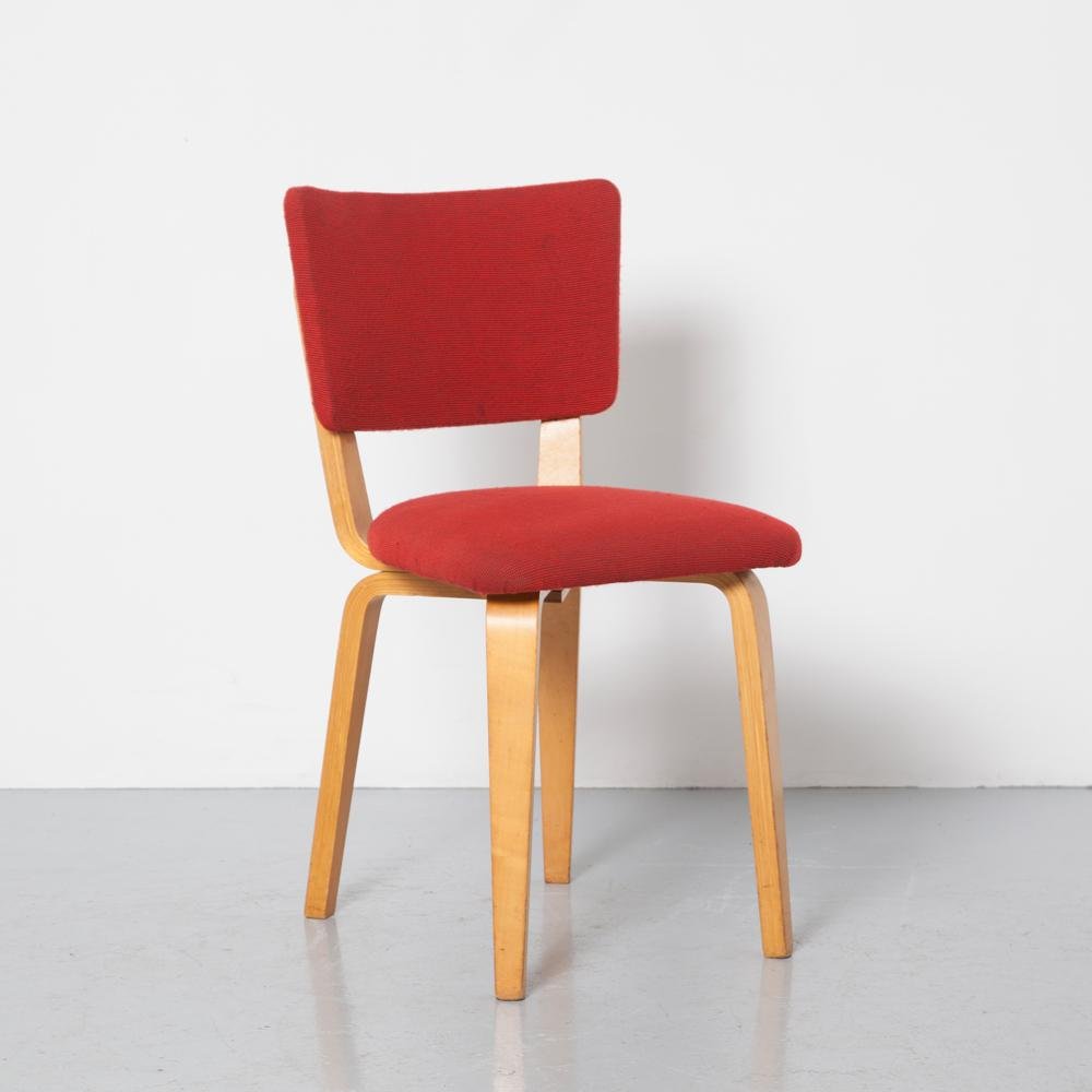 Red Upholstery Chair by Cor Alons for Gouda Den Boer