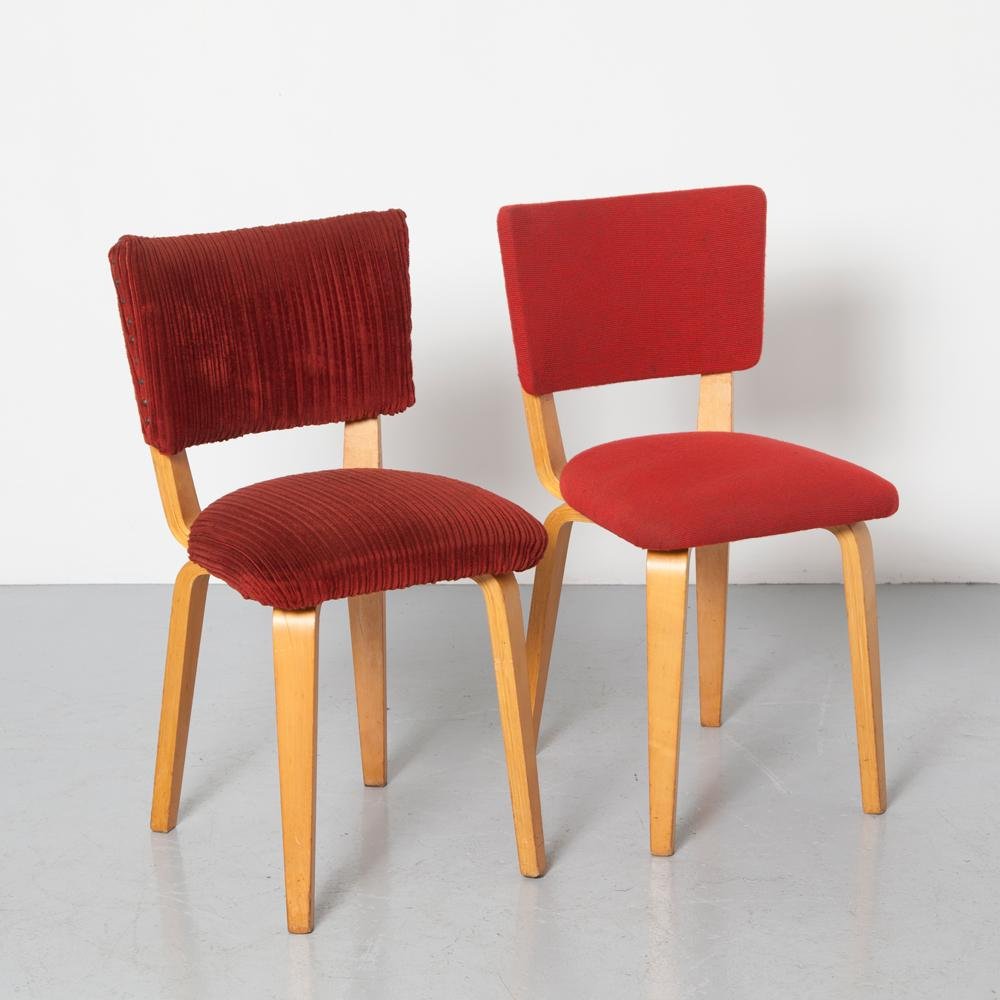 Red Upholstery Chair by Cor Alons for Gouda Den Boer