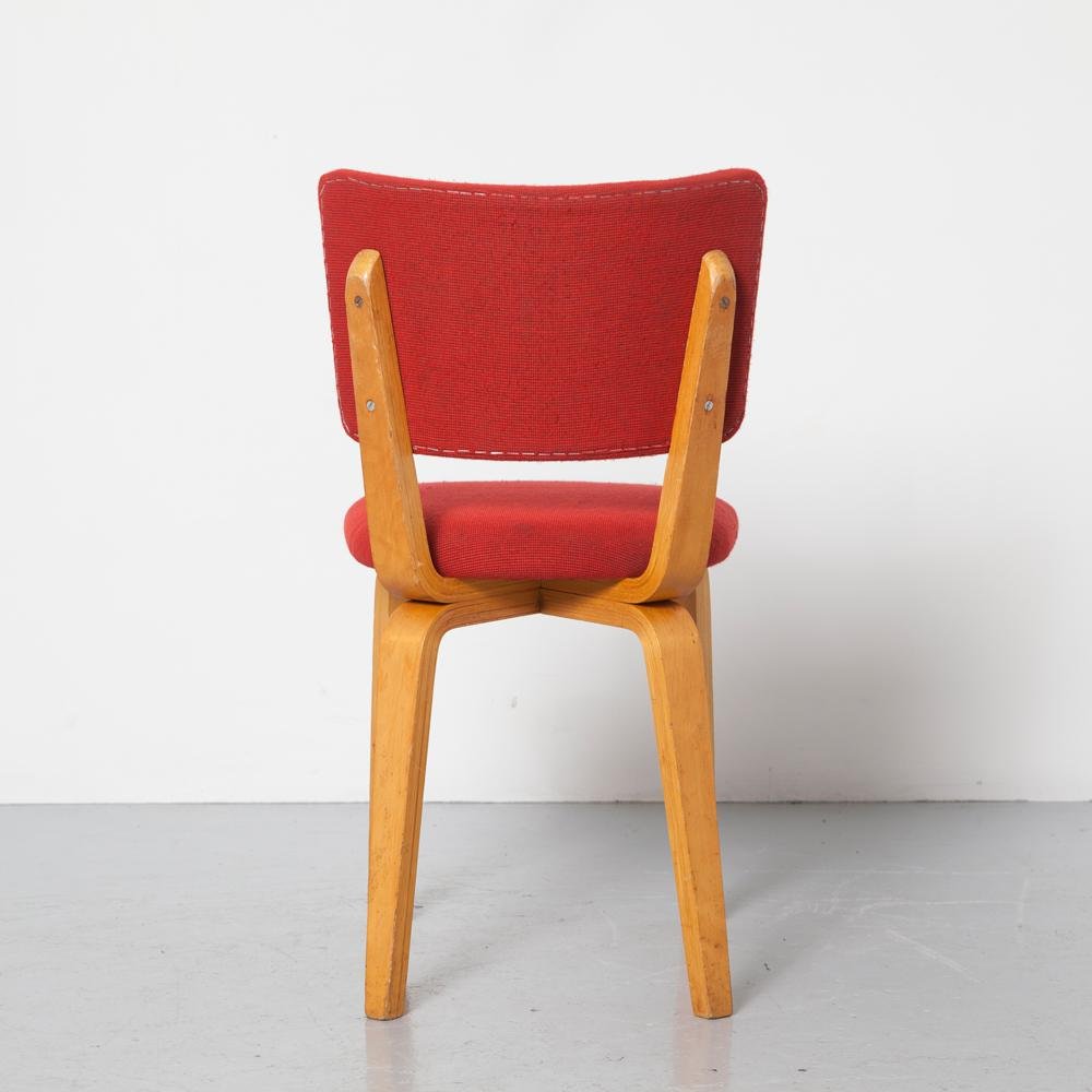 Red Upholstery Chair by Cor Alons for Gouda Den Boer