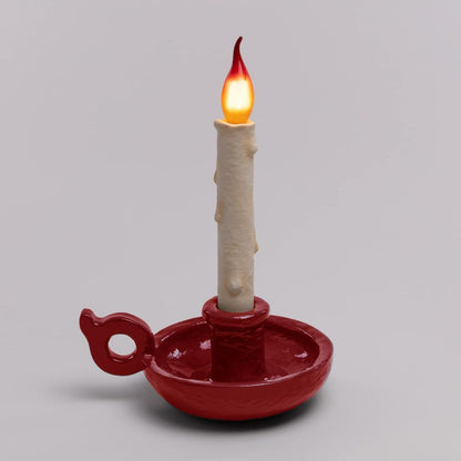 Resin Portable Lamp Bugia Lamp by Seletti #Red