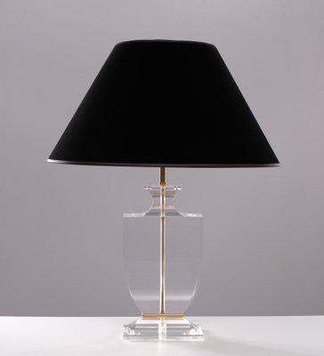 Regency Acrylic Glass Table Lamp, France, 1970s-GCG-1372019