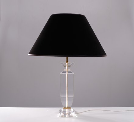 Regency Acrylic Glass Table Lamp, France, 1970s-GCG-1372019