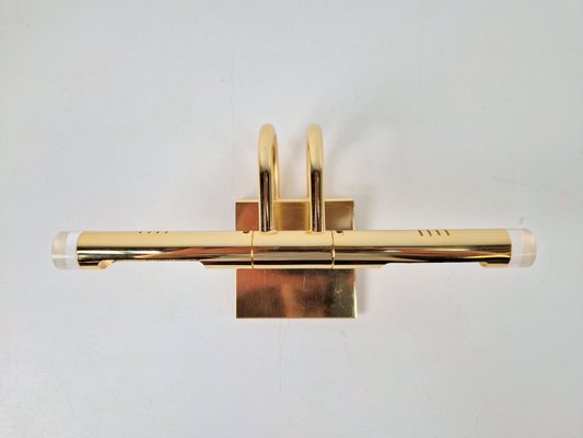 Regency Brass Acrylic Cabinet Lamp by Lumina, 1980s-AXJ-2036030