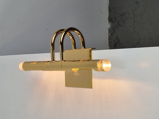 Regency Brass Acrylic Cabinet Lamp by Lumina, 1980s-AXJ-2036030