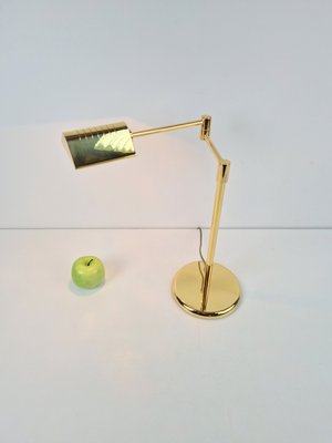 Regency Brass Adjustable Table Lamp from Egoluce, 1970s-AXJ-2036062