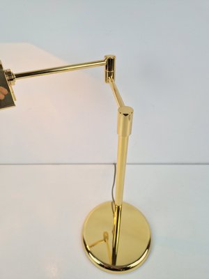 Regency Brass Adjustable Table Lamp from Egoluce, 1970s-AXJ-2036062