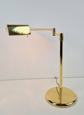 Regency Brass Adjustable Table Lamp from Egoluce, 1970s-AXJ-2036062