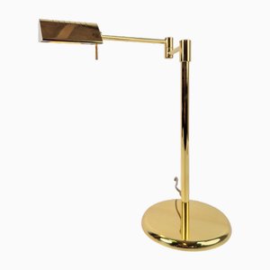 Regency Brass Adjustable Table Lamp from Egoluce, 1970s-AXJ-2036062