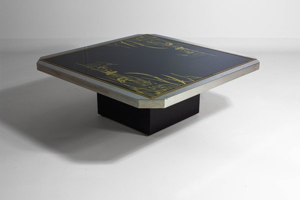 Regency Coffee Table, Belgium, 1970s-LIO-1787620