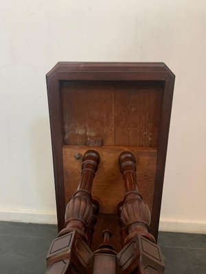 Regency Gambling Table in Mahogany Inlaid on Briar, England, 1800s-IJR-1088971