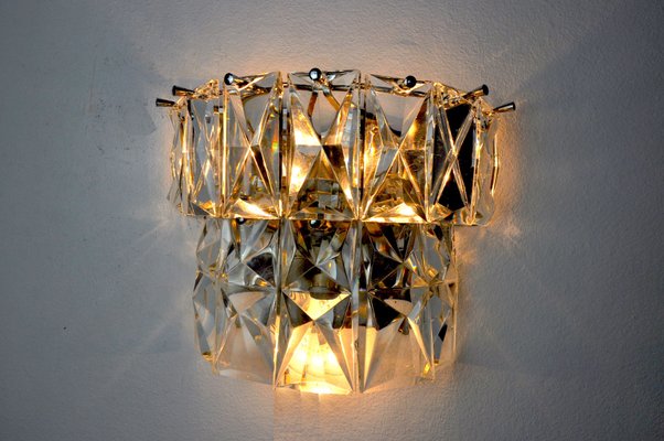 Regency Glass Wall Light from Kinkeldey, Germany, 1970-EJE-1174540