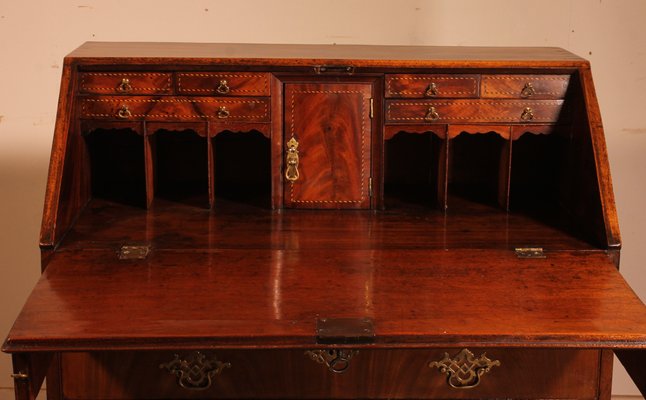 Regency Mahogany Secretary, 1800s-HPU-1421411