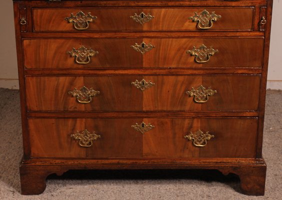 Regency Mahogany Secretary, 1800s-HPU-1421411