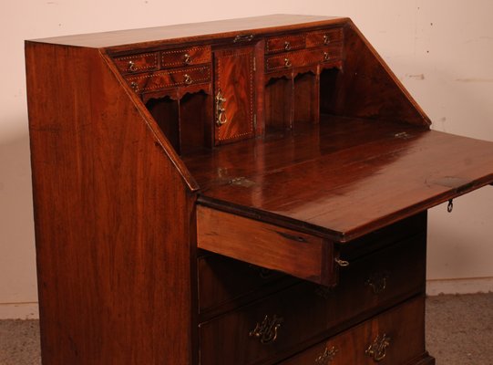 Regency Mahogany Secretary, 1800s-HPU-1421411