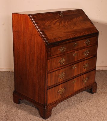 Regency Mahogany Secretary, 1800s-HPU-1421411