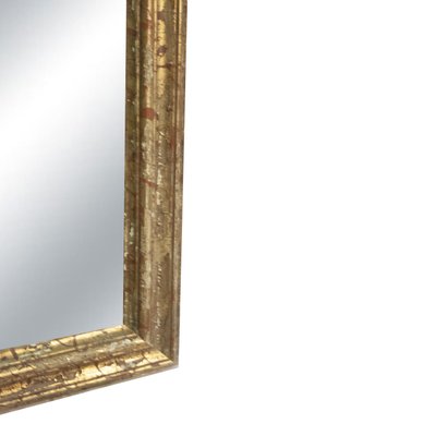 Regency Rectangular Handcrafted Gold Foil Wood Mirror, Spain, 1970s-UZ-1366432