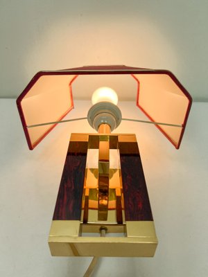 Regency Style Brass and Acrylic Wall Lamp from Herda, 1970s-WZZ-1718222