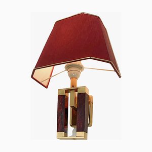 Regency Style Brass and Acrylic Wall Lamp from Herda, 1970s-WZZ-1718222