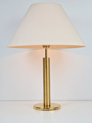 Regency Style Brass Table Lamp from Deknudt, Belguim, 1970s-AXJ-1742757